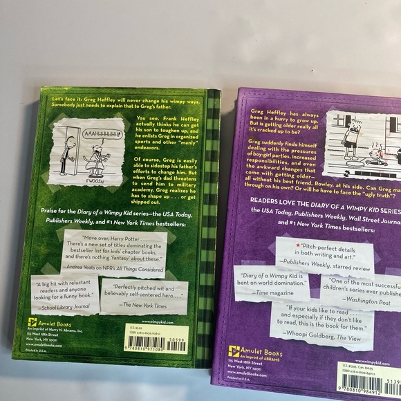 Diary of a whimpy kid the last straw the ugly truth hardcover books - Picture 2 of 2